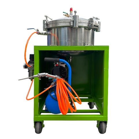 Máy Lọc Dầu Thực Vật 15L Inox