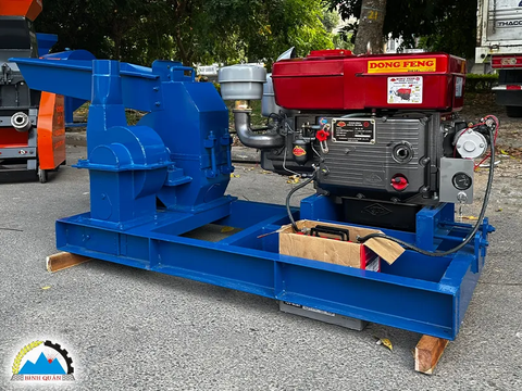 Máy nghiền thức ăn chăn nuôi B20 lắp đầu nổ D30