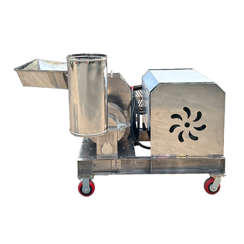 Máy nghiền thức ăn chăn nuôi B20 inox có bánh xe