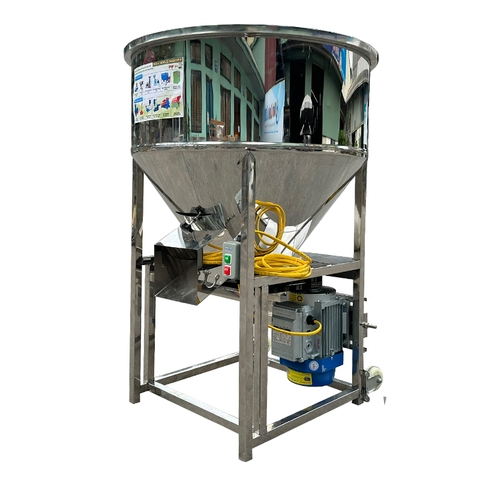 Máy Trộn Thức Ăn Chăn Nuôi Đứng Inox 50kg