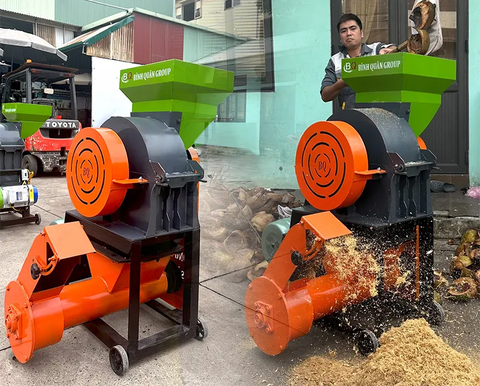 Máy Băm Xơ Dừa B320-VT