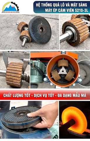 Máy Ép  Cám Viên S210-3L