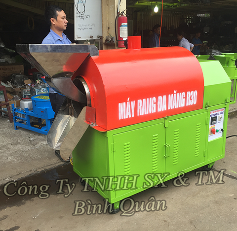 Máy Rang Đa Năng R30 (Lồng Inox) 