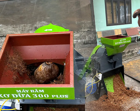 Máy Băm Xơ Dừa B300-Plus