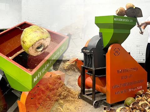 Máy Băm Xơ Dừa B320-VT