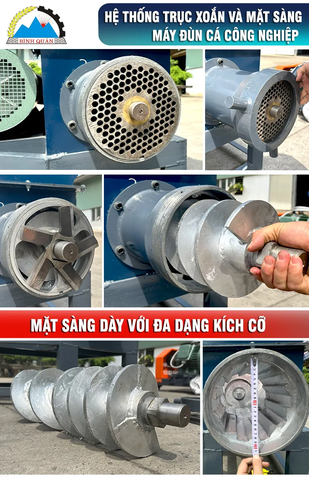 Máy Đùn Cá Công Nghiệp BQ200