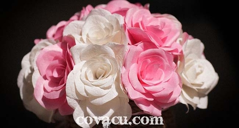 Những mẫu hoa handmade cực ấn tượng dành tặng mẹ, vợ, bạn gái dịp 20-10