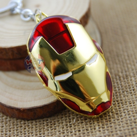Móc khóa mặt nạ IronMan