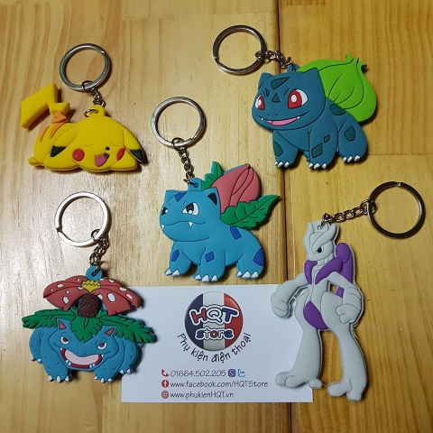 Móc khóa Pokemon Silicon