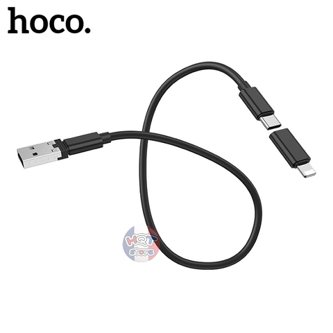 Bộ đầu chuyển đổi cáp đa năng Hoco U86 Type C Lightning Micro USB-A