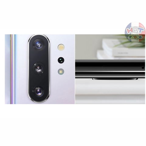 Combo kính cường lực và viền bảo vệ Camera cho Note 10 Plus / Note 10