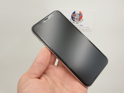 Kính cường lực chống vân tay full màn Benks VPro IPhone X / XS Max