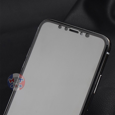 Kính cường lực chống vân tay full màn Glass 5D AG IPhone X/XS 