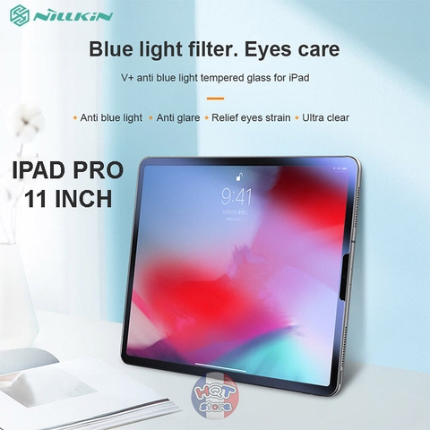 Kính cường lực Nillkin V+ chống ánh sáng xanh IPad Pro 11inch