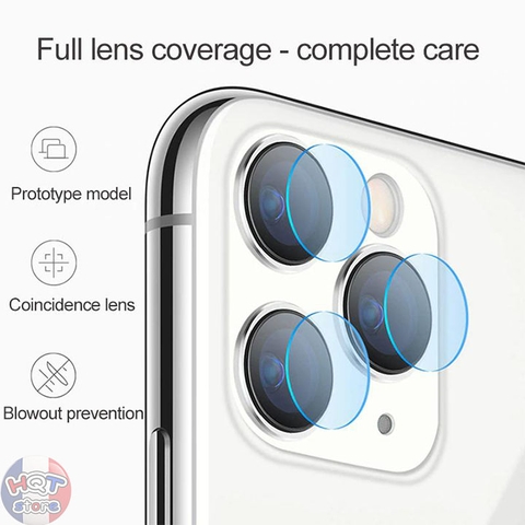 Kính cường lực camera siêu trong cho Iphone 11 Pro Max / 11 Pro / 11