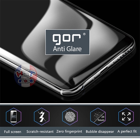 Miếng dán full mặt lưng chống vân tay Gor AG cho S9 Plus
