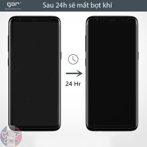 Miếng dán full mặt lưng chống vân tay Gor AG cho S9 Plus