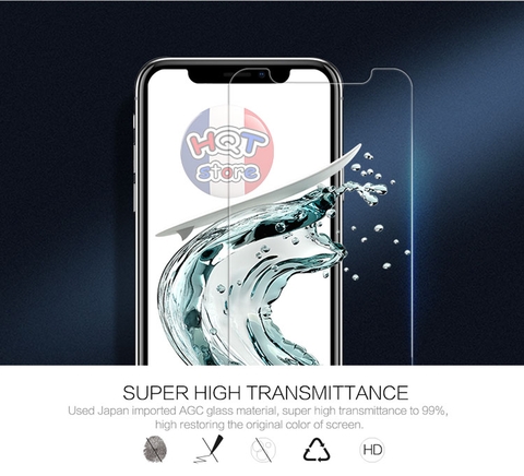 Miếng dán cường lực Nillkin Amazing H+ Pro cho Iphone X chính hãng