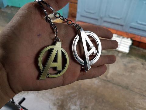 Móc Khóa Logo Avengers 3 Infinity War Marvel