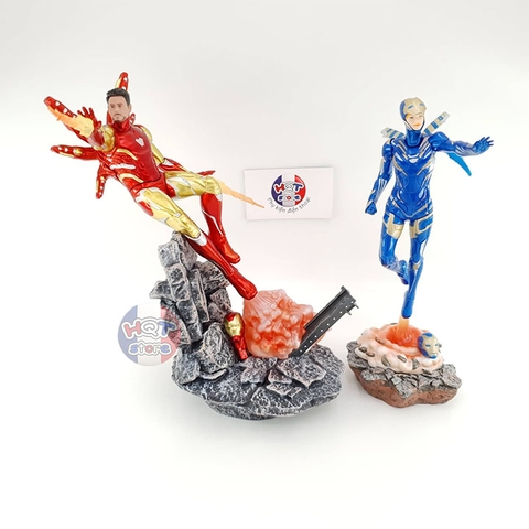 Mô hình iRon Man Mark 85 and Recuse Endgame Figure tỉ lệ 1/10