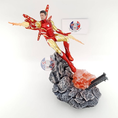 Mô hình iRon Man Mark 85 and Recuse Endgame Figure tỉ lệ 1/10