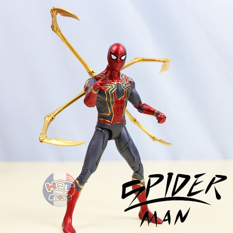 Đồ chơi mô hình Người Nhện Spider Man bằng nhựa có đèn