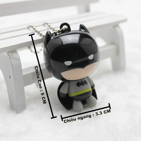 Móc khóa Batman vs Superman Chibi