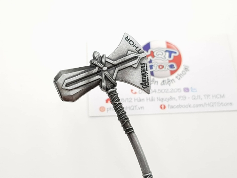 Móc khóa búa Thor StormBreaker Infinity War hợp kim cao cấp