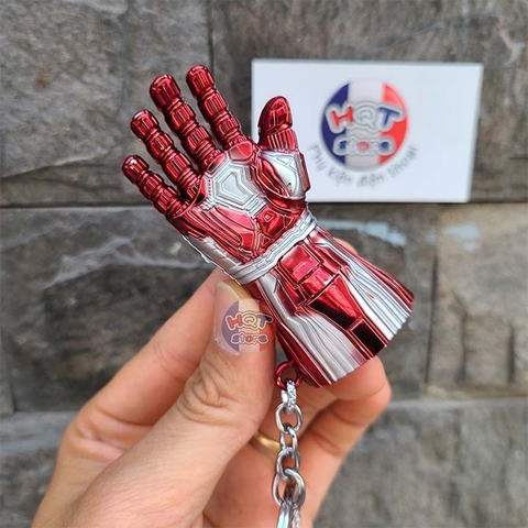 Móc khóa Găng Tay Nano iRon Man V3 Avengers 4 Endgame Marvel