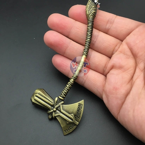 Móc khóa búa Thor StormBreaker Infinity War hợp kim cao cấp