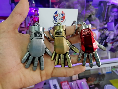 Móc khóa Găng Tay iRon Man Mark 42 7 cm Avengers 4 End Game
