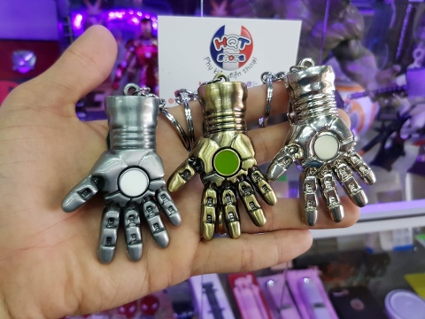 Móc khóa Găng Tay iRon Man Mark 42 7 cm Avengers 4 End Game