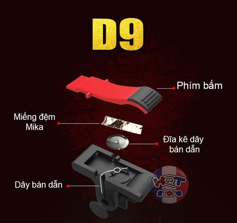 Nút bấm cơ chơi game PUBG D9