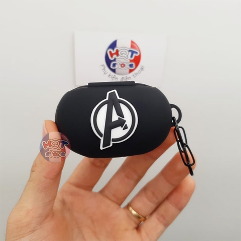 Ốp silicon case chống sốc Marvel cho tai nghe Galaxy Buds / Buds Plus