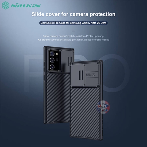 Ốp lưng bảo vệ camera Nillkin CamShield Pro Note 20 Ultra (5G) / Note 20