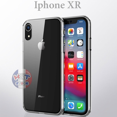 Ốp lưng chống shock trong suốt viền dẻo Likgus Zero cho Iphone XR