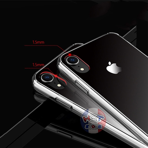 Ốp lưng chống shock trong suốt viền dẻo Likgus Zero cho Iphone XR