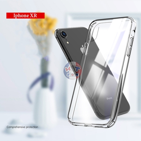 Ốp lưng chống shock trong suốt viền dẻo Likgus Zero cho Iphone XR