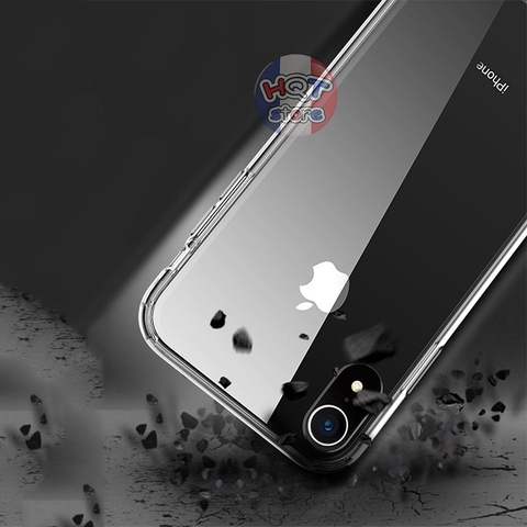 Ốp lưng chống shock trong suốt viền dẻo Likgus Zero cho Iphone XR