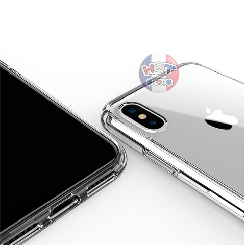 Ốp lưng chống shock trong suốt viền dẻo Likgus cho Iphone XS Max / XS / X