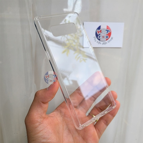 Ốp lưng chống sốc trong suốt viền dẻo Likgus Zero cho Note 8