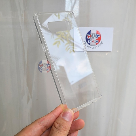 Ốp lưng chống sốc trong suốt viền dẻo Likgus Zero cho Note 8