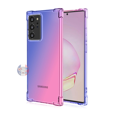 Ốp lưng dẻo trong suốt 7 màu Gradient Note 20 Ultra (5G) / Note 20