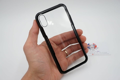 Ốp lưng kính 9H Likgus cho Iphone X Chính Hãng