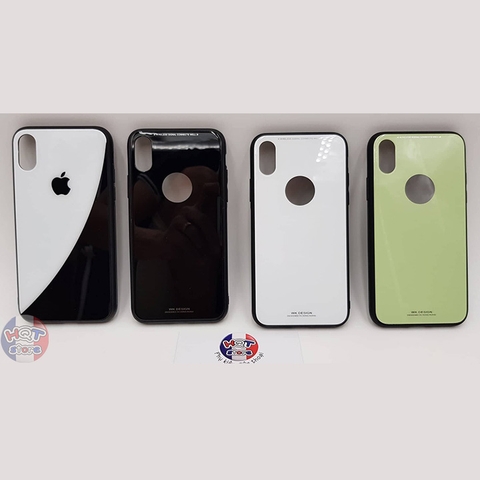 Ốp lưng kính cường lực Glass 9H WK Design cho IPhone X
