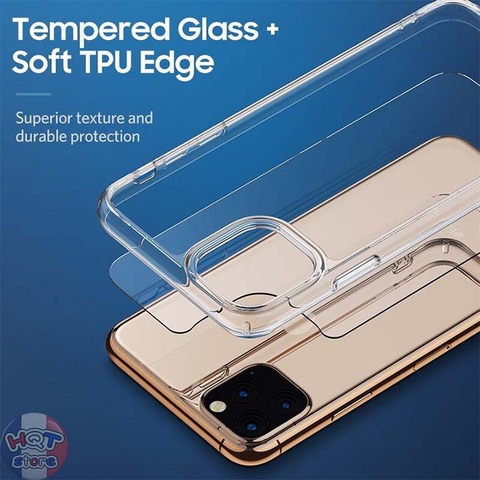 Ốp lưng kính trong suốt Benks Crystal Clear Iphone 11Pro Max/11 Pro/11