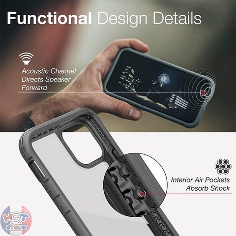 Ốp lưng siêu chống sốc X-Doria Defense Shield cho Iphone 11 Pro Max