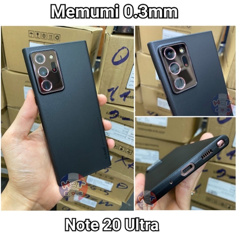 Ốp lưng siêu mỏng Memumi 0.3mm Samsung Note 20 Ultra (5G) / Note 20
