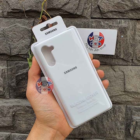 Ốp lưng Silicon Case cho Samsung Note 10 Plus / Note 10 chống bám bẩn