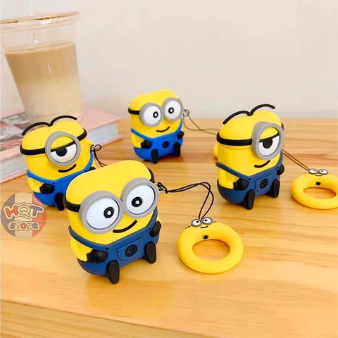 Ốp Silicon Case Minion cho tai nghe Airpods 1 / 2